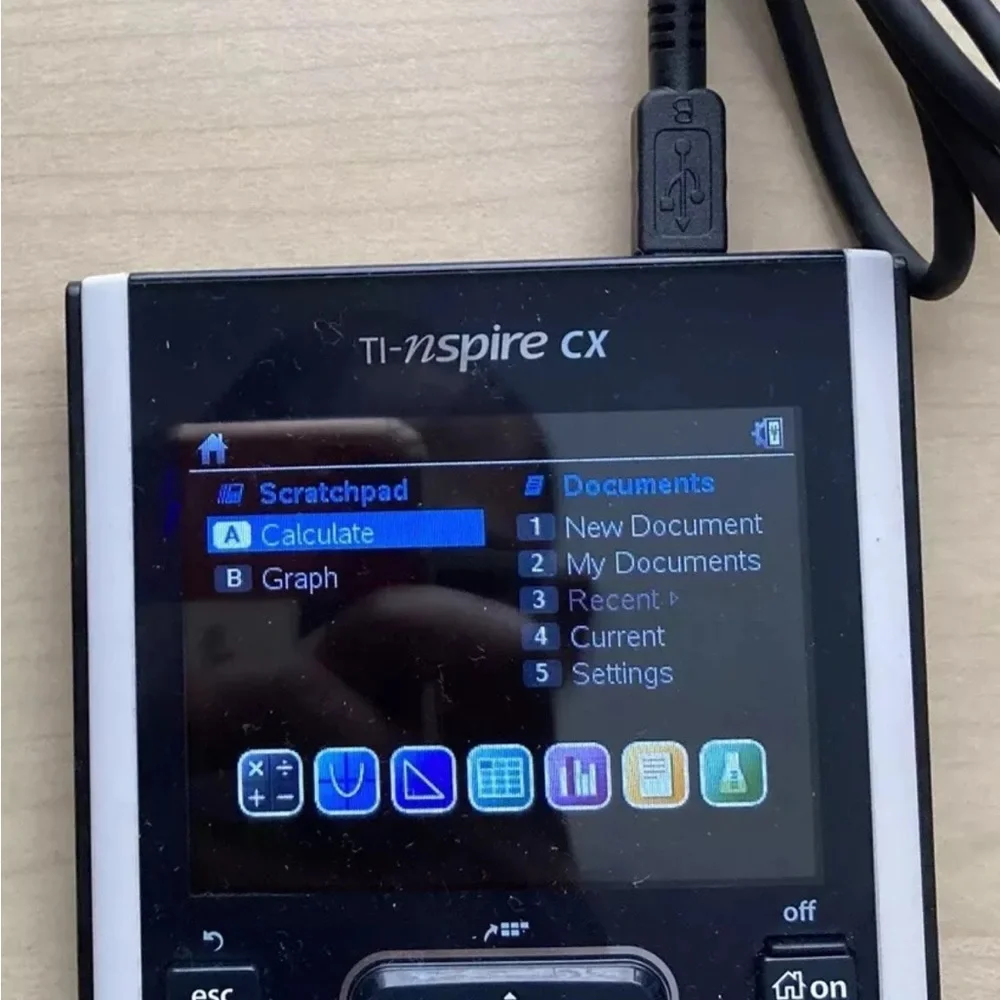 Texas Instrument TI 84 Plus CE Ti Nspire CX II CAS Graphing Calculator DataCable